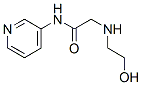 (9CI)-2-[(2-羟基乙基)氨基]-N-3-吡啶乙酰胺结构式_345310-99-8结构式