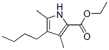 4-Butyl-3,5-dimethyl-1h-pyrrole-2-carboxylic acid ethyl ester Structure,34549-87-6Structure