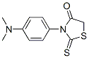 3-(4-Dimethylamino-phenyl)-2-thioxo-thiazolidin-4-one Structure,34557-44-3Structure