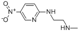 1,2-Ethanediamine,n-methyl-n-(5-nitro-2-pyridinyl)-(9ci) Structure,345629-42-7Structure