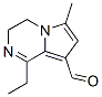 (9CI)-1-乙基-3,4-二氢-6-甲基吡咯并[1,2-a]吡嗪-8-羧醛结构式_345892-11-7结构式