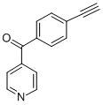 (4-Ethynylphenyl)-4-pyridinylmethanone Structure,345911-44-6Structure