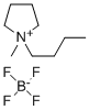 1-Butyl-1-methylpyrrolidinium Tetrafluoroborate Structure,345984-11-4Structure