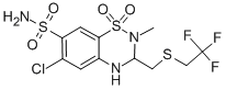 泊利噻嗪结构式_346-18-9结构式