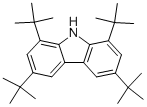 1,3,6,8-Tetrakis(tert-butyl)carbazole Structure,34601-54-2Structure