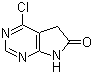 4-Chloro-5,7-dihydro-6H-pyrrolo[2,3-d]pyrimidin-6-one Structure,346599-63-1Structure