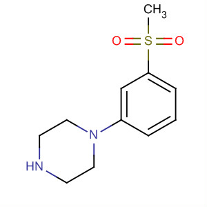 1-[3-(Methylsulfonyl)phenyl]piperazine Structure,346688-57-1Structure