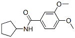 (9Ci)-N-环戊基-3,4-二甲氧基-苯甲酰胺结构式_346692-84-0结构式