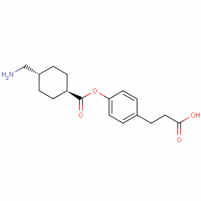 Cetraxate, hydrochloride Structure,34675-84-8Structure