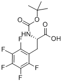 Boc-L-Pentafluorophenylalanine Structure,34702-60-8Structure