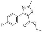 Ethyl 4-(4-fluorophenyl)-2-methyl-5-thiazolecarboxylate Structure,347173-47-1Structure