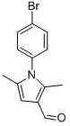 1-(4-溴苯基)-2,5-二甲基-1H-吡咯-3-甲醛结构式_347331-78-6结构式