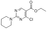 Ethyl 4-chloro-2-piperidinopyrimidine-5-carboxylate Structure,34750-24-8Structure