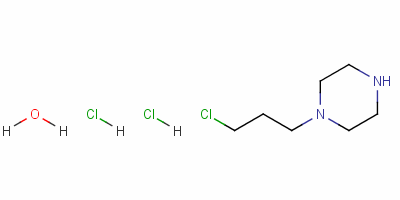 1-(3-Chloropropyl)piperazine dihydrochloride hemihydrate Structure,34782-06-4Structure