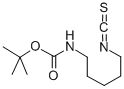 Tert-butyl n-(5-isothiocyanatopentyl)carbamate Structure,347890-46-4Structure