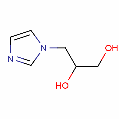 3-(1H-imidazol-1-yl)propane-1,2-diol Structure,34793-28-7Structure