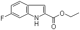 Ethyl 6-fluoroindole-2-carboxylate Structure,348-37-8Structure