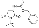 Benzyl (s)-1-tert-butyl-2,5-dioxopyrrolidin-3-ylcarbamate Structure,348165-28-6Structure