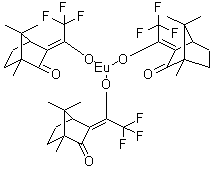 Tris(trifluoromethylhydroxymethylene-d-camphorato)-europium(iii) Structure,34830-11-0Structure