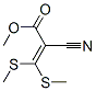 Methyl 2-cyano-3,3-di(methylthio)acrylate Structure,3490-92-4Structure