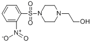 2-[4-(2-Nitrobenzenesulfonyl)piperazin-1-yl]ethanol Structure,349090-59-1Structure