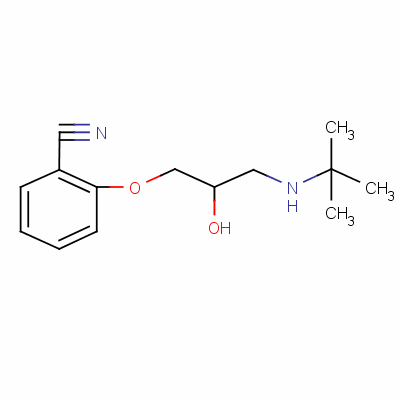 2-(3-(Tert-butylamino)-2-hydroxypropoxy)benzonitrile Structure,34915-68-9Structure