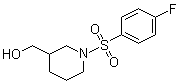 (1-(4-Fluorophenylsulfonyl)piperidin-3-yl)methanol Structure,349402-83-1Structure