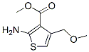 3-Thiophenecarboxylicacid,2-amino-4-(methoxymethyl)-,methylester(9ci) Structure,349662-41-5Structure