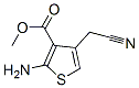 3-Thiophenecarboxylicacid,2-amino-4-(cyanomethyl)-,methylester(9ci) Structure,349662-51-7Structure