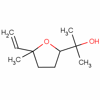 Tetrahydro-alpha,alpha,5-trimethyl-5-vinylfuran-2-methanol Structure,34995-77-2Structure