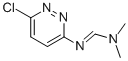 [2-(6-Chloro-3-pyridazinyl)-2-azavinyl]dimethylamine Structure,35053-55-5Structure