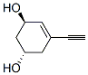 (1S,3r)-5-ethynyl-4-cyclohexene-1,3-diol Structure,350985-75-0Structure