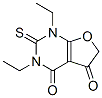 Furo[2,3-d]pyrimidine-4,5(1h,6h)-dione,1,3-diethyl-2,3-dihydro-2-thioxo- Structure,350996-42-8Structure