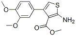 Methyl 2-amino-4-(3,4-dimethoxyphenyl)-3-thiophenecarboxylate Structure,350997-14-7Structure