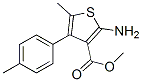 Methyl 2-amino-5-methyl-4-(4-methylphenyl)-3-thiophenecarboxylate Structure,350997-34-1Structure