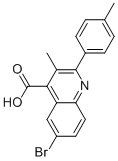 6-Bromo-3-methyl-2-4-tolylquinoline-4-carboxylic acid Structure,351000-02-7Structure