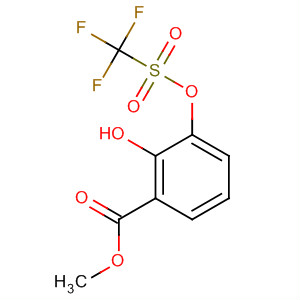 Methyl 2-hydroxy-3-(trifluoromethylsulfonyloxy)benzoate Structure,351002-09-0Structure