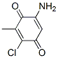 2,5-Cyclohexadiene-1,4-dione,5-amino-2-chloro-3-methyl- Structure,351004-63-2Structure