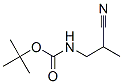 Carbamic acid,(2-cyanopropyl)-,1,1-dimethylethyl ester (9ci) Structure,351029-70-4Structure