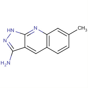 1H-pyrazolo[3,4-b]quinolin-3-amine, 7-methyl- Structure,351357-44-3Structure