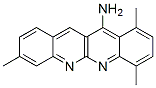 (9Ci)-3,7,10-三甲基-二苯并[B,G][1,8]萘啶-11-胺结构式_351357-60-3结构式