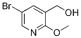 5-Bromo-2-methoxy-3-pyridinemethanol Structure,351410-47-4Structure