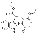 N-acetyl-|?-carbethoxy homotryptophan ethyl ester Structure,351421-21-1Structure