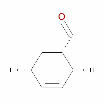 (1Alpha,2Alpha,5Alpha)-2,5-二甲基-3-环己烯-1-甲醛结构式_35145-02-9结构式