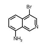 4-Bromoisoquinolin-8-amine Structure,351458-46-3Structure