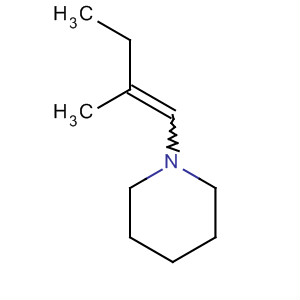 1-(2-Methyl-1-butenyl)piperidine Structure,35155-43-2Structure