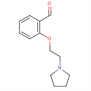 2-(2-吡咯烷-1-乙氧基)-苯甲醛结构式_35166-80-4结构式