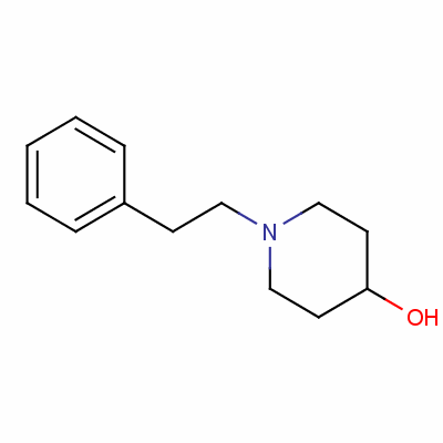 N-苯乙基-4-羟基哌啶结构式_3518-76-1结构式