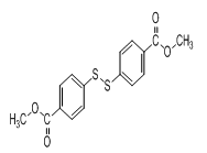 Bis(p-(mewthoxycarbonyl)phenyl)disulfide Structure,35190-68-2Structure