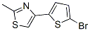 4-(5-Bromo-2-thienyl)-2-methyl-1,3-thiazole Structure,352018-87-2Structure